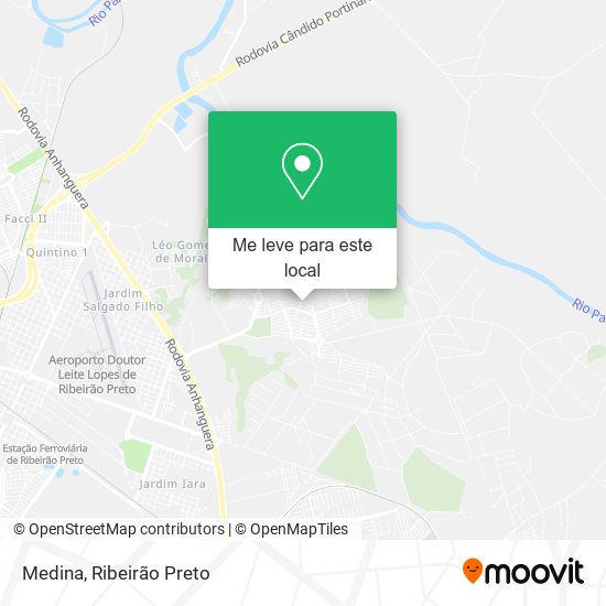 Medina mapa