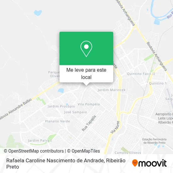 Rafaela Caroline Nascimento de Andrade mapa