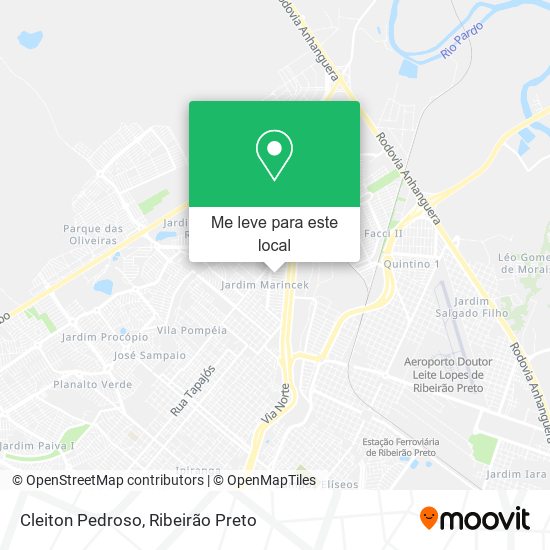 Cleiton Pedroso mapa