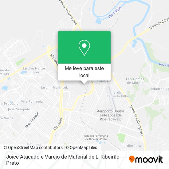 Joice Atacado e Varejo de Material de L mapa
