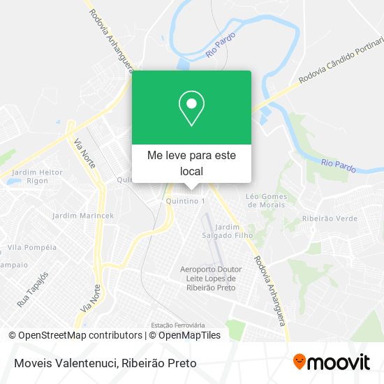 Moveis Valentenuci mapa