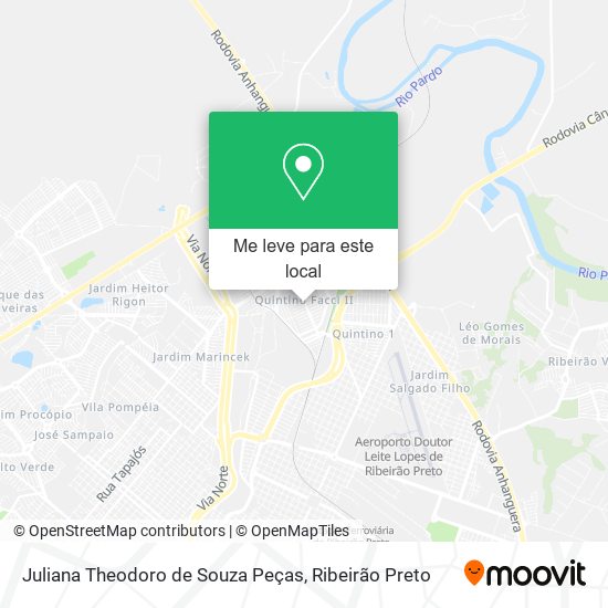 Juliana Theodoro de Souza Peças mapa