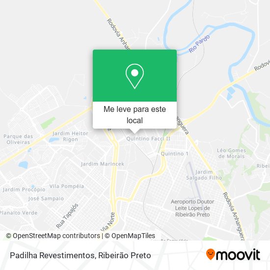 Padilha Revestimentos mapa