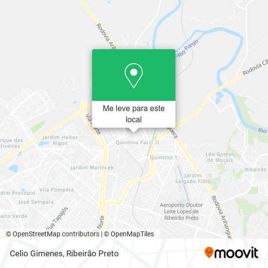 Celio Gimenes mapa