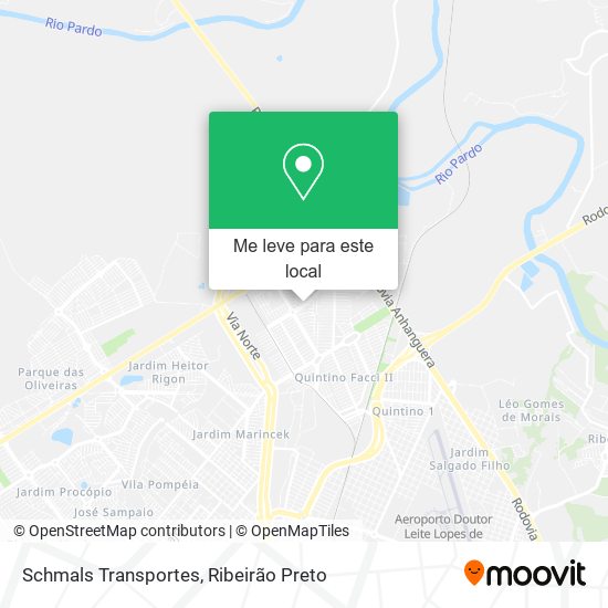 Schmals Transportes mapa