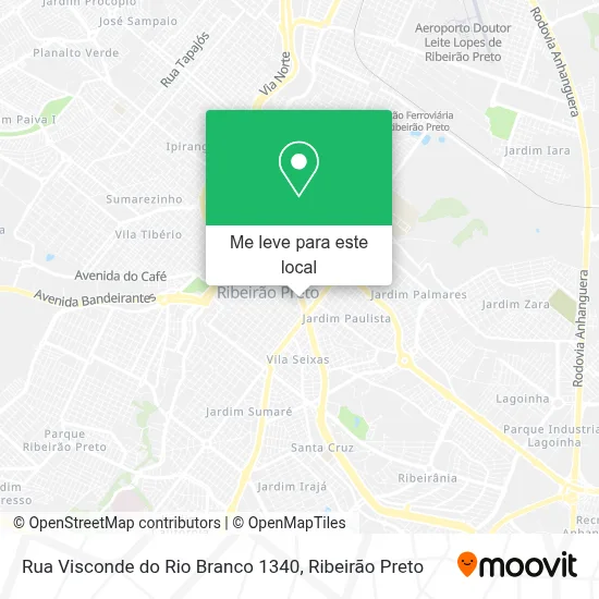 Rua Visconde do Rio Branco 1340 mapa