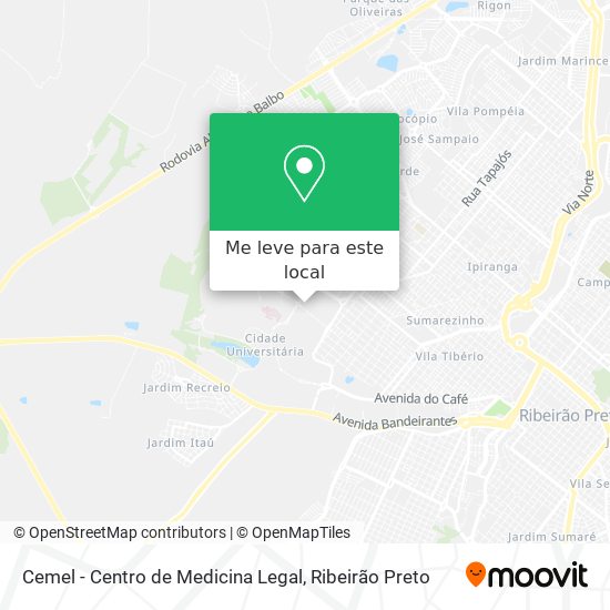 Cemel - Centro de Medicina Legal mapa