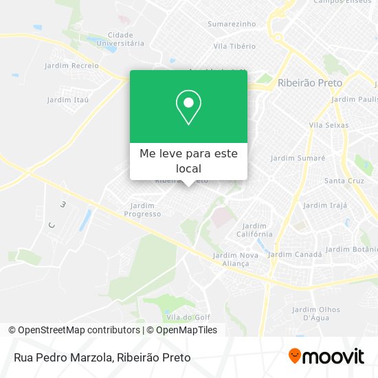 Rua Pedro Marzola mapa
