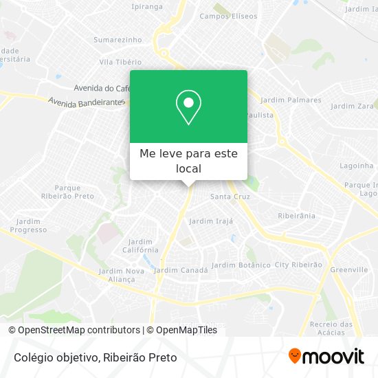 Colégio objetivo mapa
