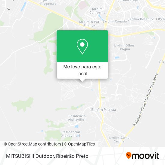 MITSUBISHI Outdoor mapa