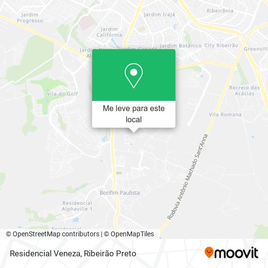 Residencial Veneza mapa