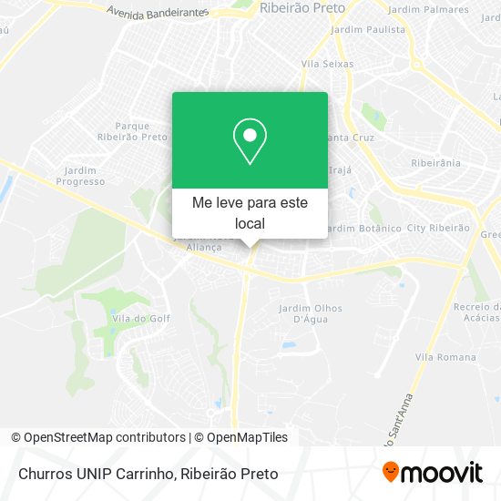 Churros UNIP Carrinho mapa