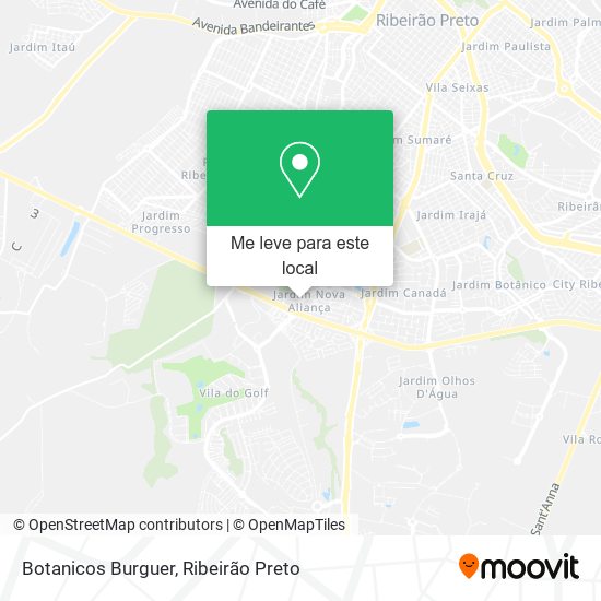 Botanicos Burguer mapa