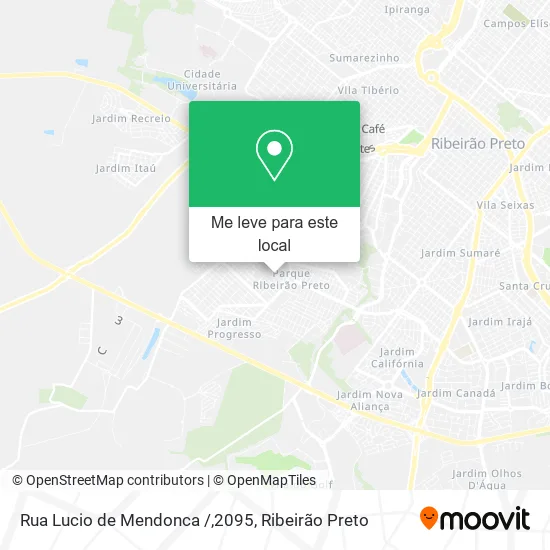 Rua Lucio de Mendonca /,2095 mapa
