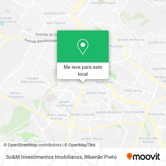 So&M Investimentos Imobiliários mapa