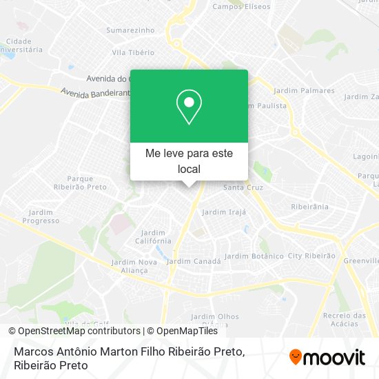 Marcos Antônio Marton Filho Ribeirão Preto mapa