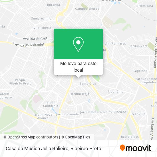 Casa da Musica Julia Balieiro mapa