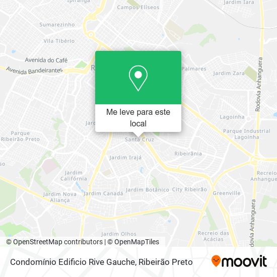 Condomínio Edificio Rive Gauche mapa