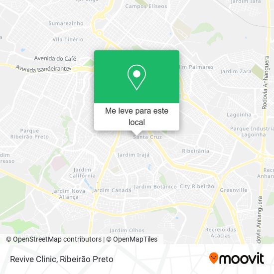 Revive Clinic mapa