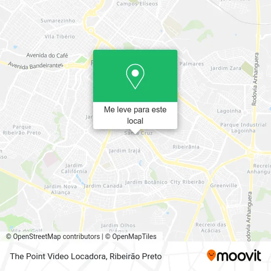 The Point Video Locadora mapa