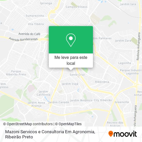 Mazoni Servicos e Consultoria Em Agronomia mapa
