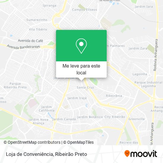 Loja de Conveniência mapa