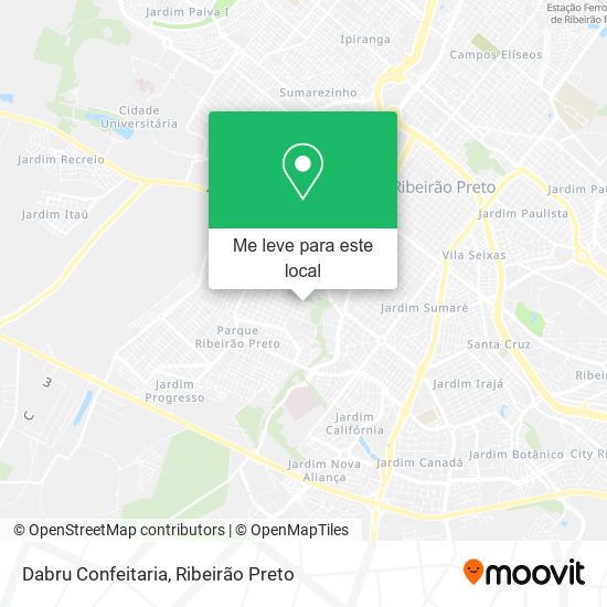 Dabru Confeitaria mapa
