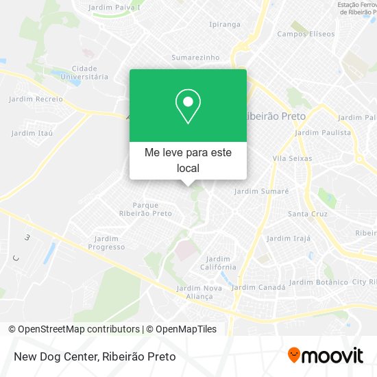 New Dog Center mapa