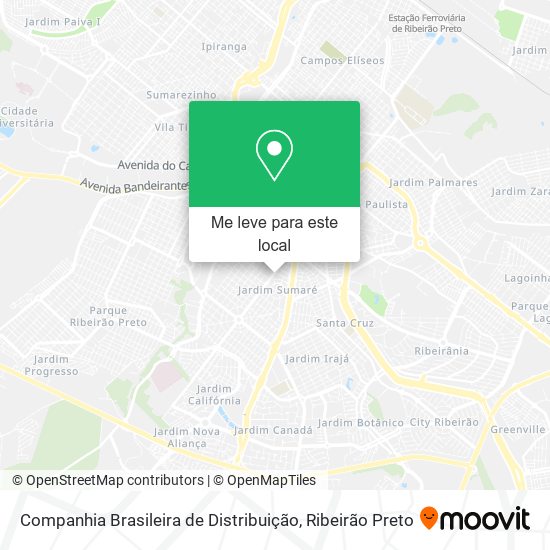 Companhia Brasileira de Distribuição mapa