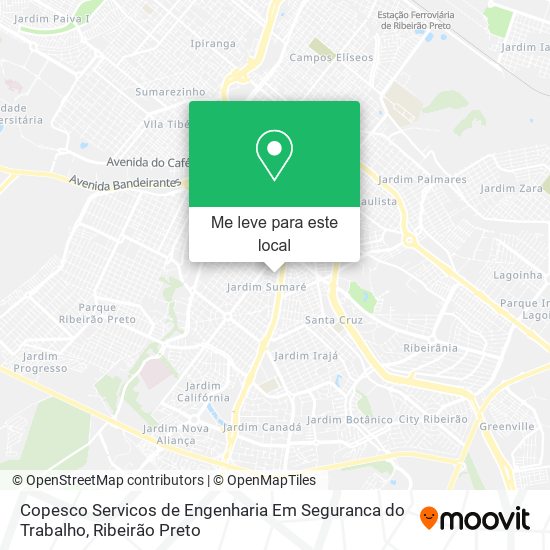 Copesco Servicos de Engenharia Em Seguranca do Trabalho mapa