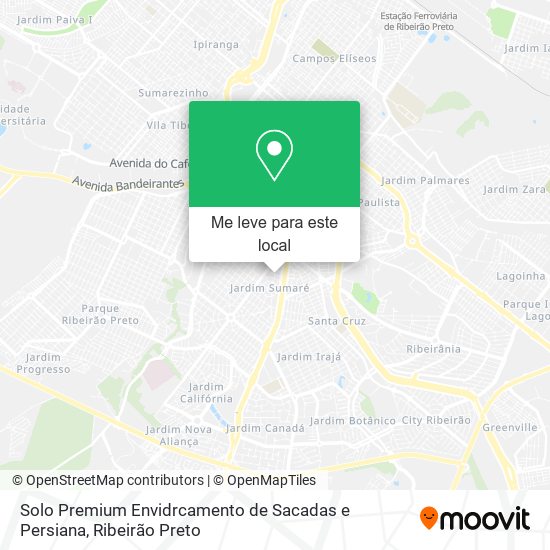 Solo Premium Envidrcamento de Sacadas e Persiana mapa