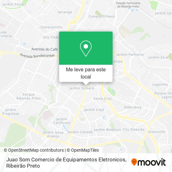 Juao Som Comercio de Equipamentos Eletronicos mapa