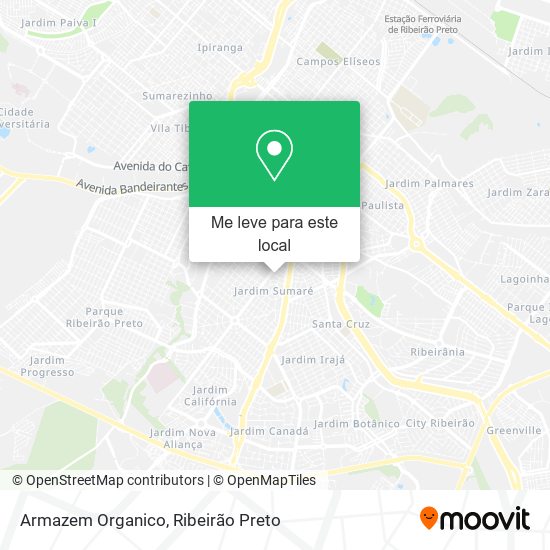 Armazem Organico mapa