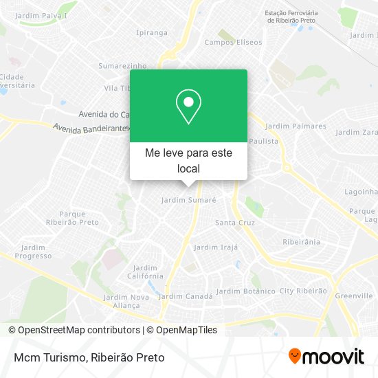 Mcm Turismo mapa