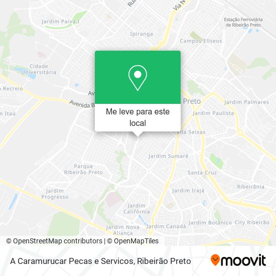 A Caramurucar Pecas e Servicos mapa