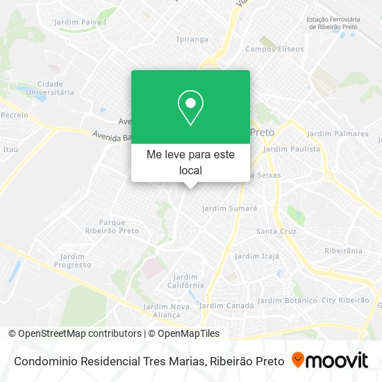 Condominio Residencial Tres Marias mapa