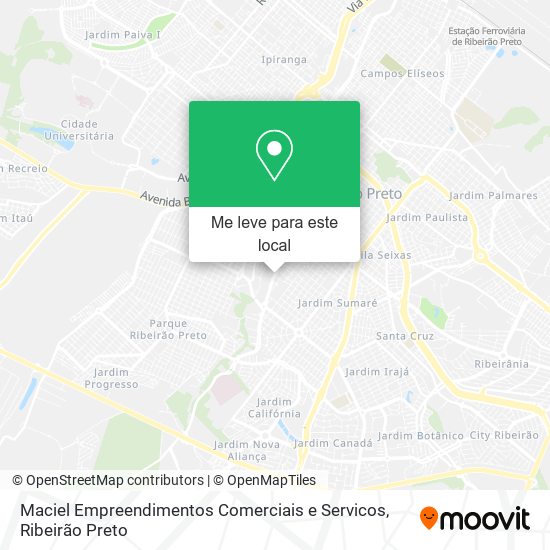 Maciel Empreendimentos Comerciais e Servicos mapa