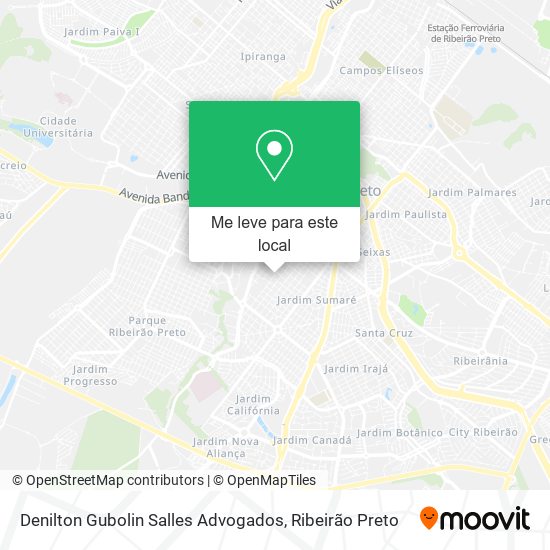 Denilton Gubolin Salles Advogados mapa