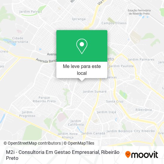 M2i - Consultoria Em Gestao Empresarial mapa