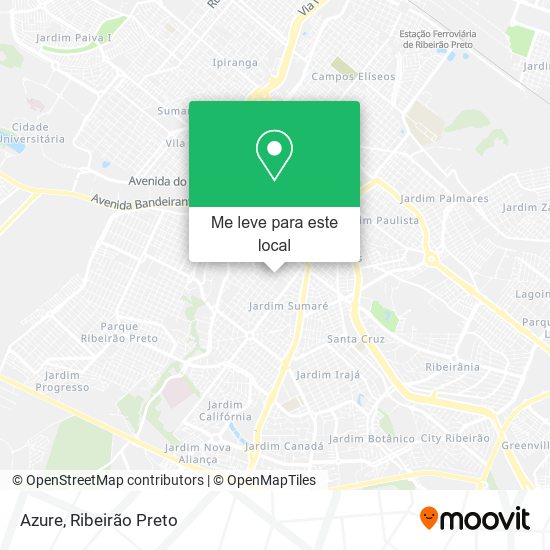 Azure mapa