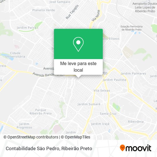 Contabilidade Säo Pedro mapa