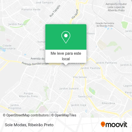 Sole Modas mapa