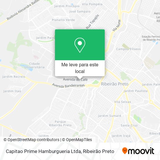 Capitao Prime Hamburgueria Ltda mapa