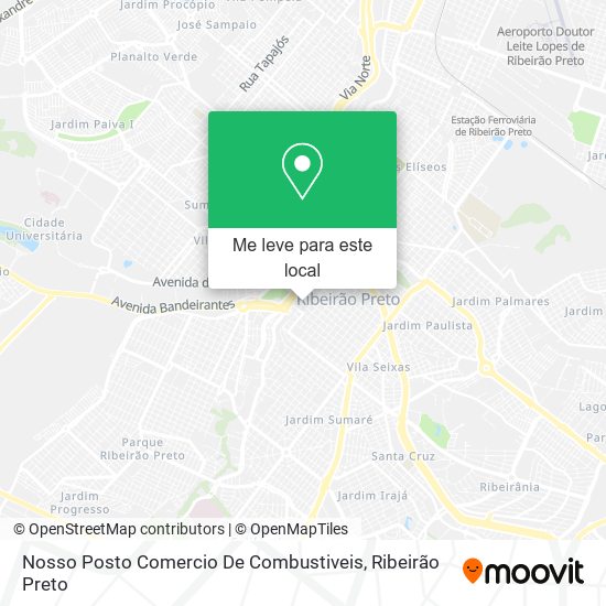 Nosso Posto Comercio De Combustiveis mapa