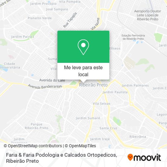 Faria & Faria Podologia e Calcados Ortopedicos mapa