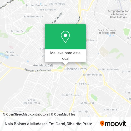 Naia Bolsas e Miudezas Em Geral mapa
