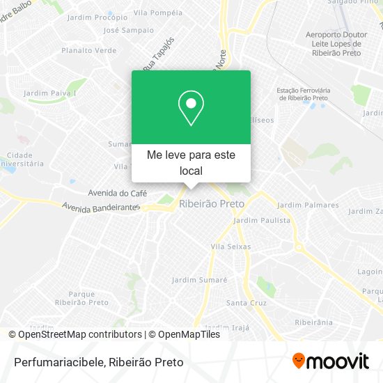 Perfumariacibele mapa