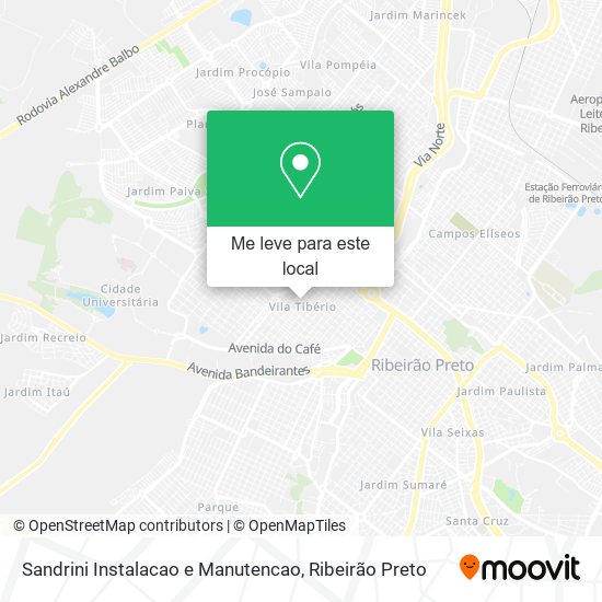 Sandrini Instalacao e Manutencao mapa
