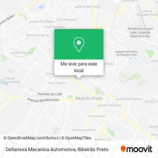 Dellarissa Mecanica Automotiva mapa