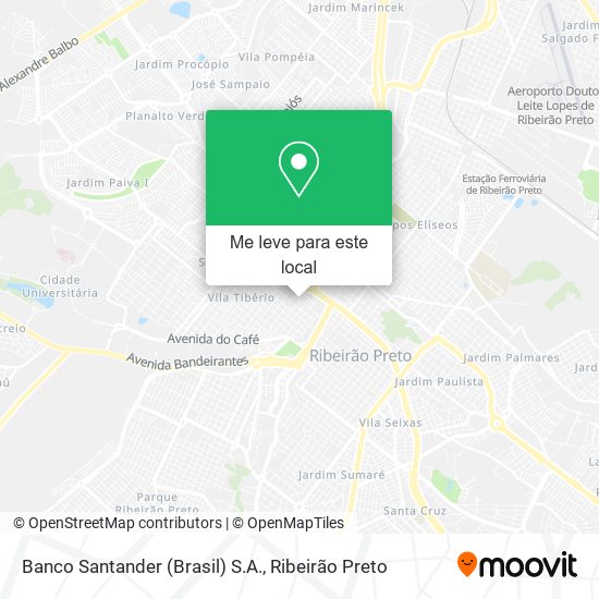 Banco Santander (Brasil) S.A. mapa